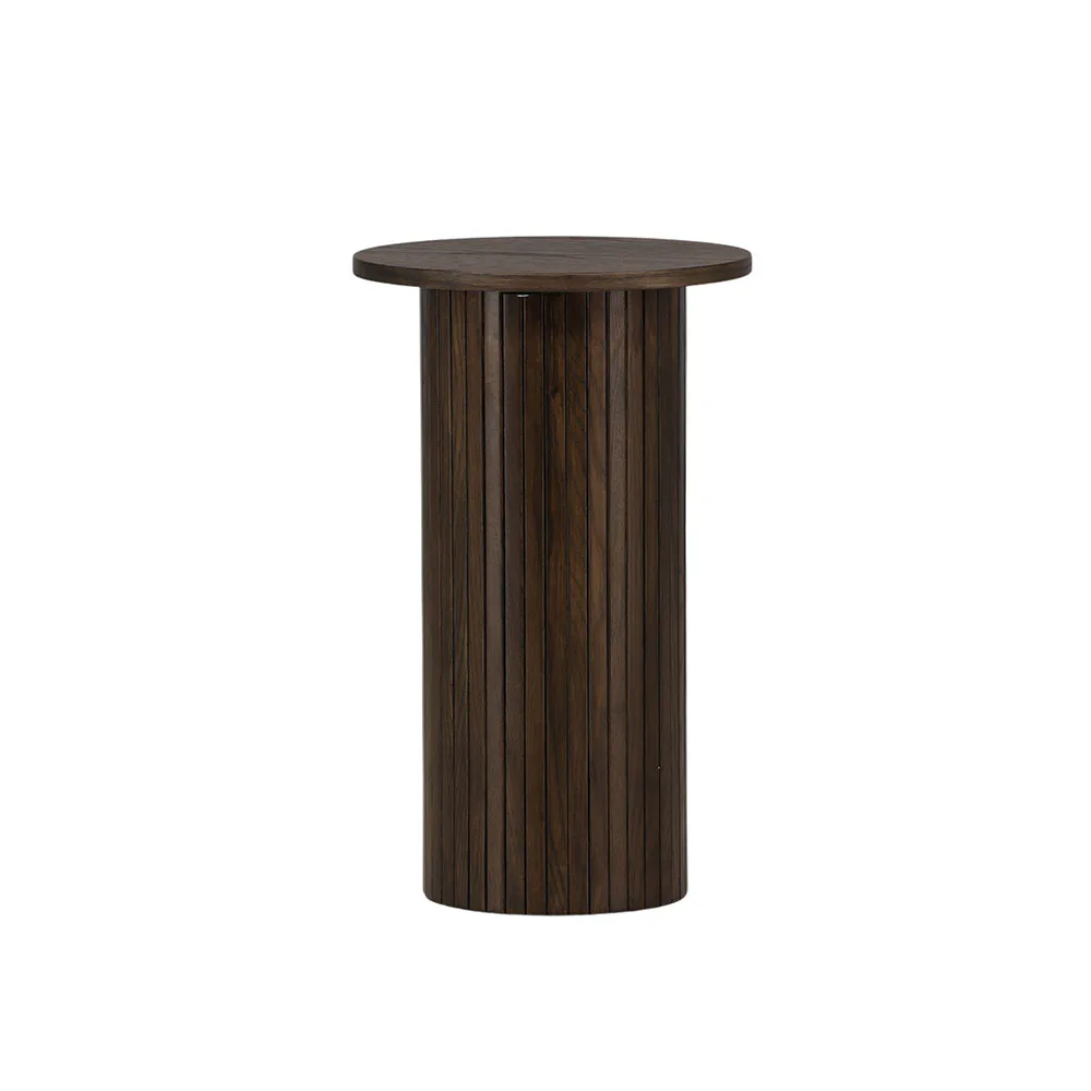 Bianca Side Table - Nougat / Mocca Veneer Nougat