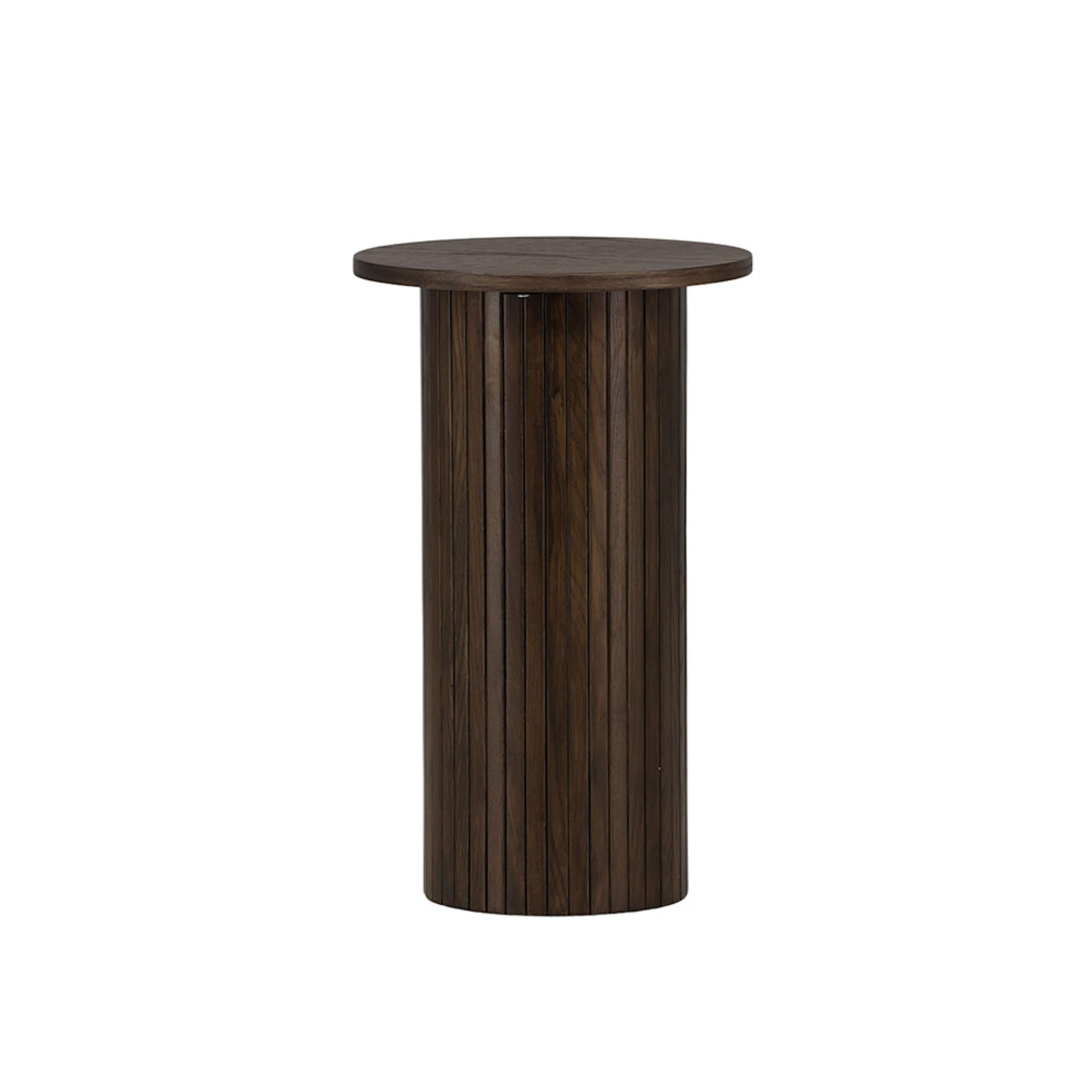 Bianca Side Table - Nougat / Mocca Veneer Nougat