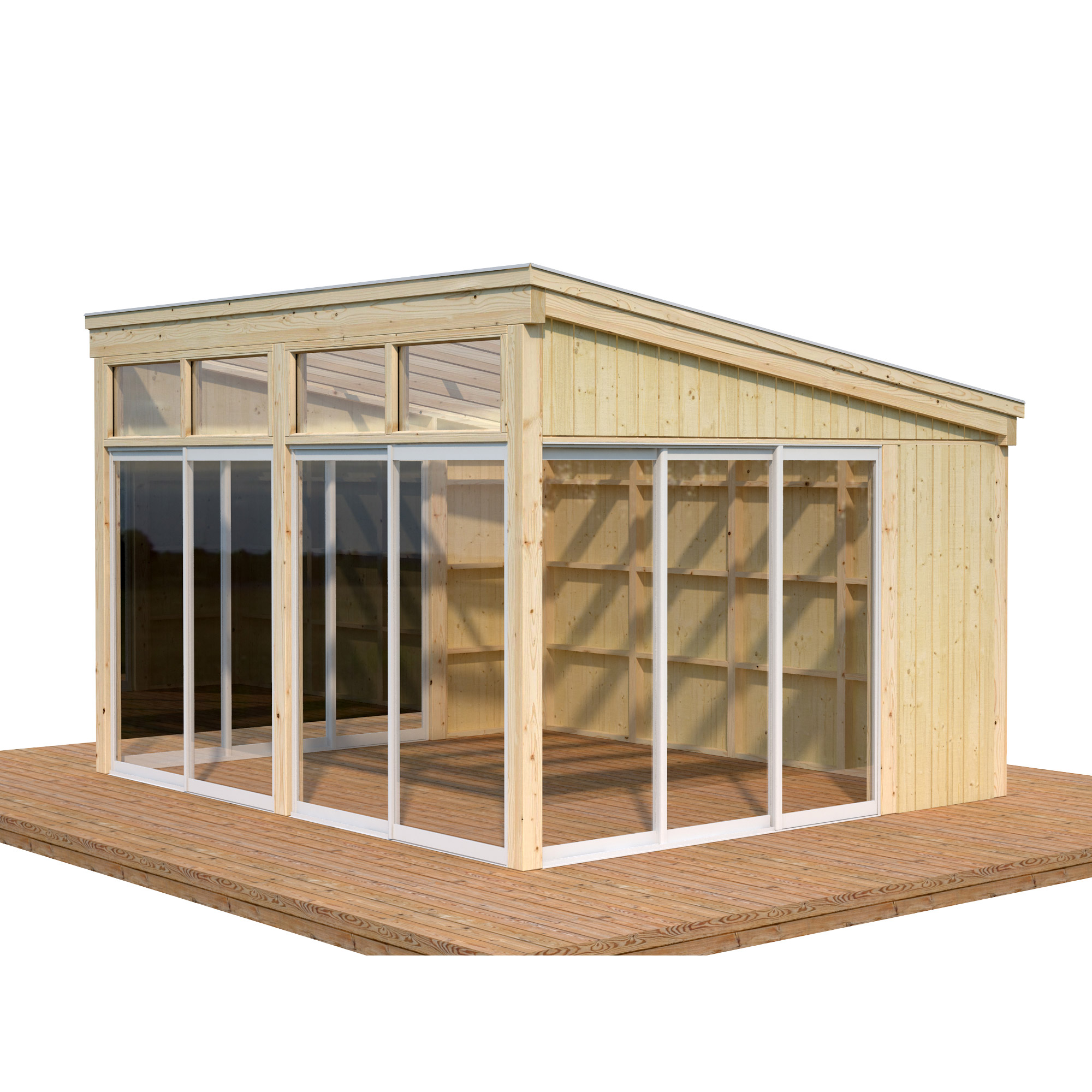 Fristående Uterumstomme Landskap Gnistra