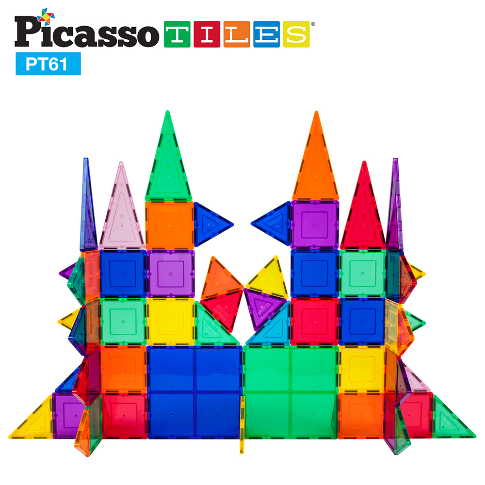 Magnetplattor Picasso Tiles 61 bitar