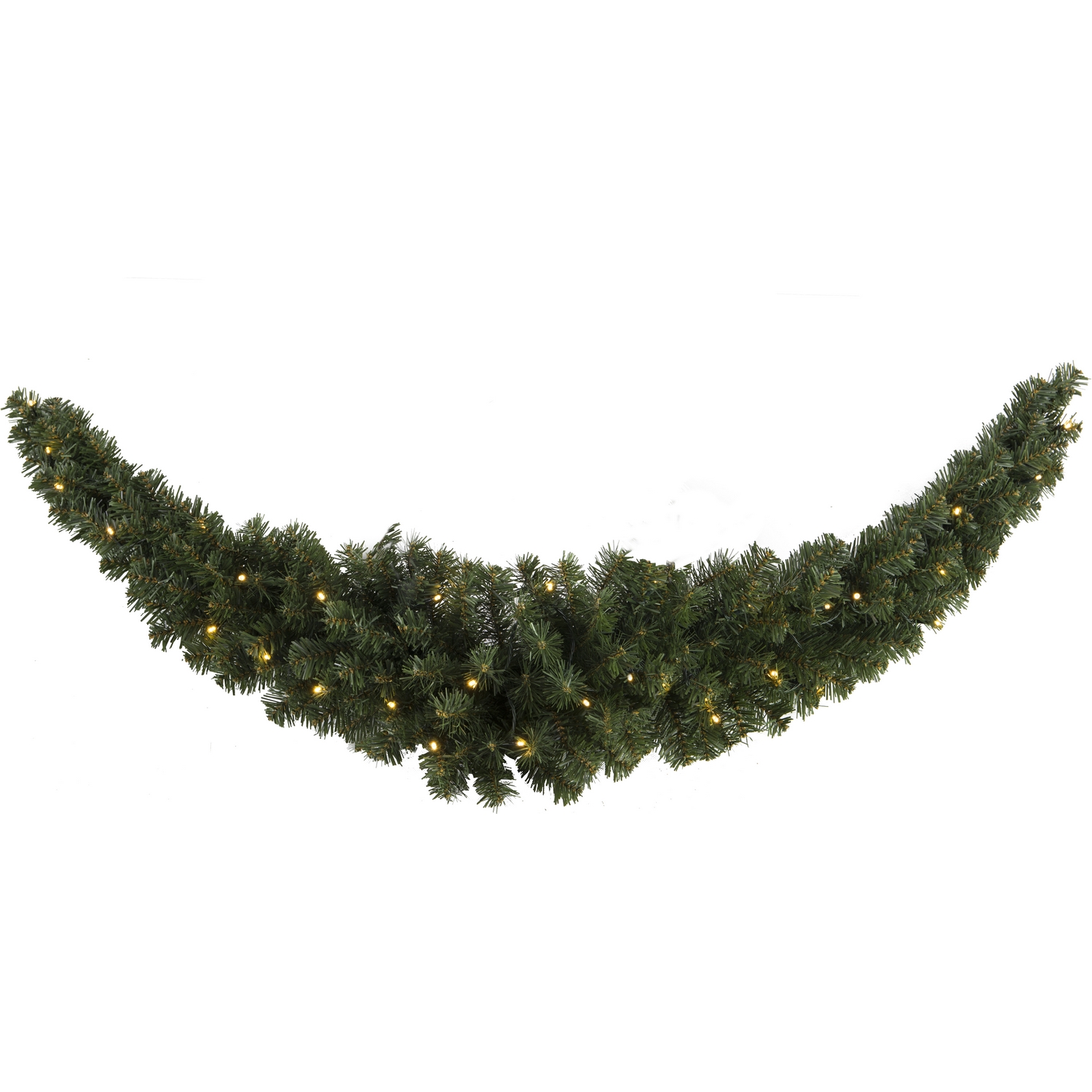 Grangirlang Star Trading Ottawa LED-Girlang i Grön, 1,5 m
