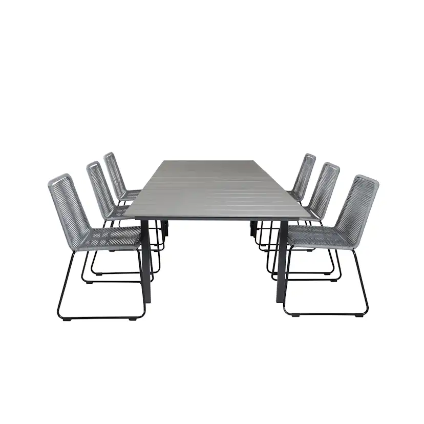 Matgrupp Venture Home Lova 160/240 med 6 Leon Stolar
