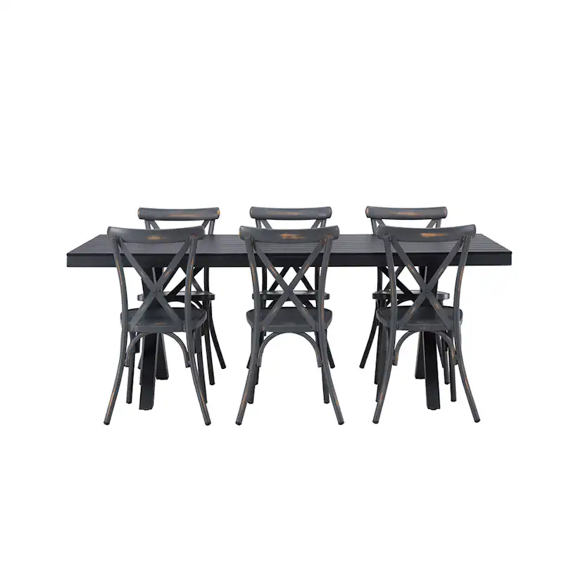 Matgrupp Venture Home Garcia Bord med 6 Tablas Stolar