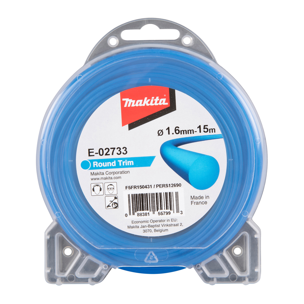 Trimmertråd Makita E-02733 1,6 mmx15 mm