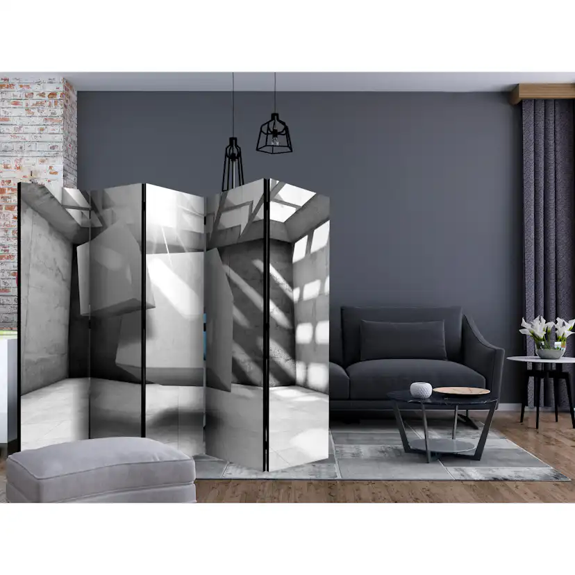 Rumsavdelare Skärmvägg Arkiio Dancing Squares II 225x172 cm