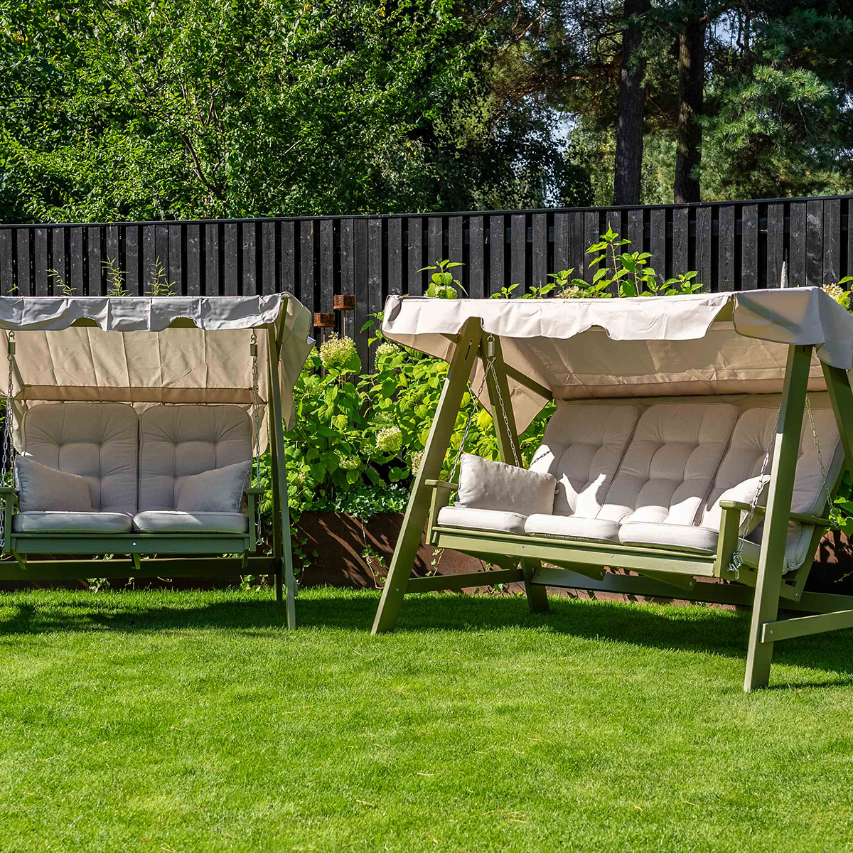Hammock Eden Wood Mellby 3-sits Utomhus