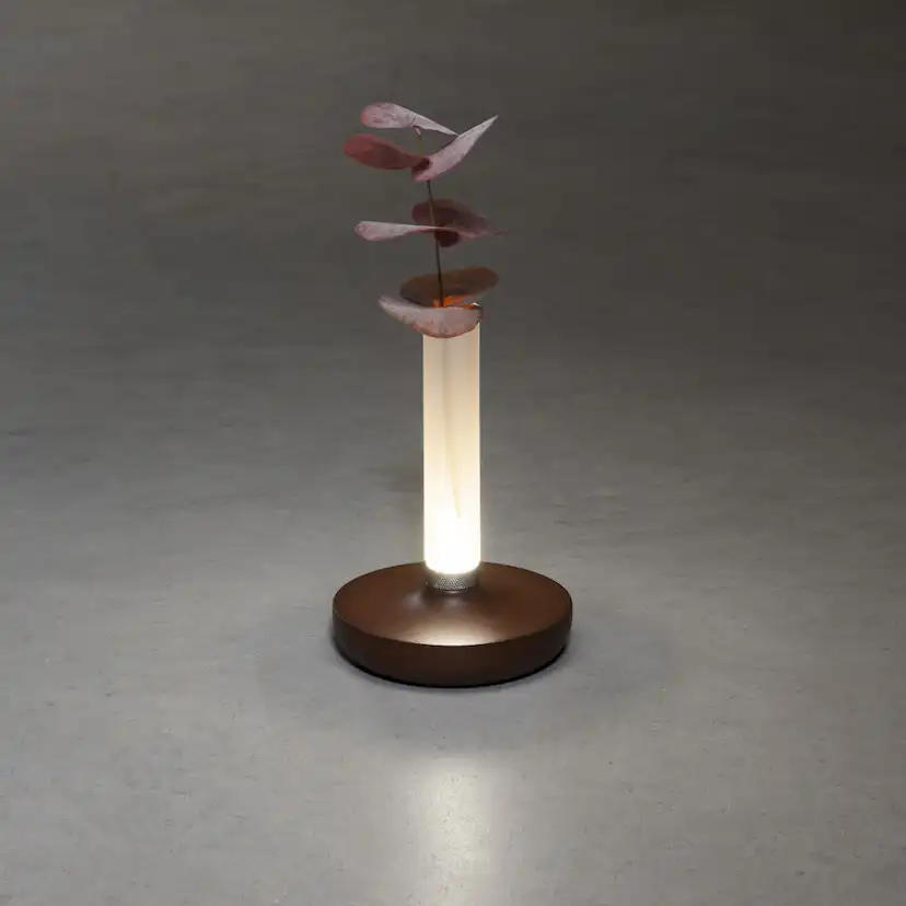 Biarritz bordslampa rost USB Rost