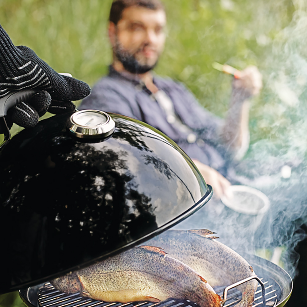 Rök-/Ånggrill Weber Smokey Mountain Cooker 47 cm