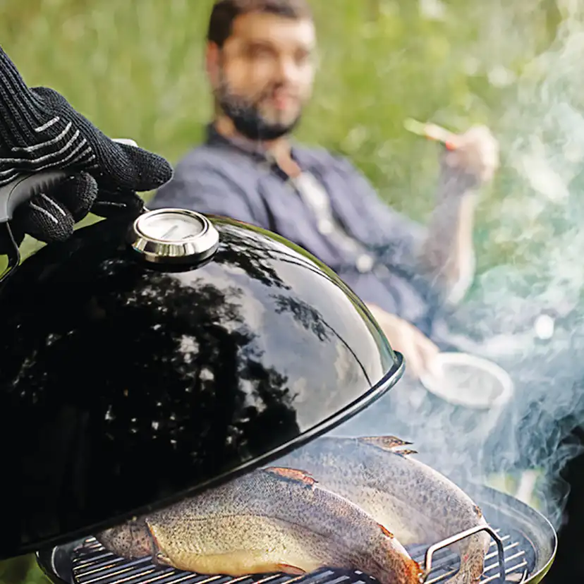 Rök-/Ånggrill Weber Smokey Mountain Cooker 47 cm