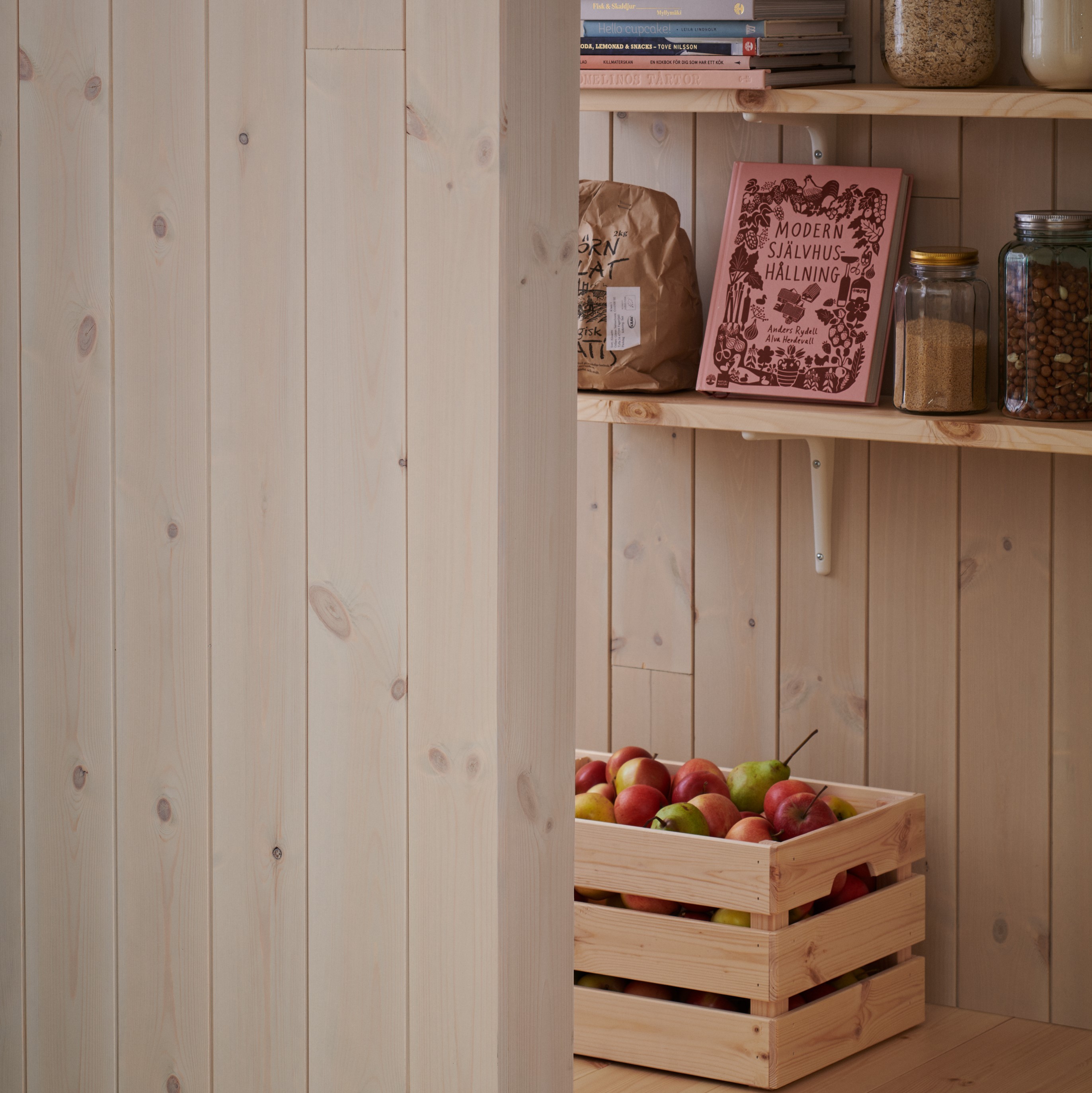 Innerpanel Moelven Stilla Furu 13x120x2700 mm 8st/bnt