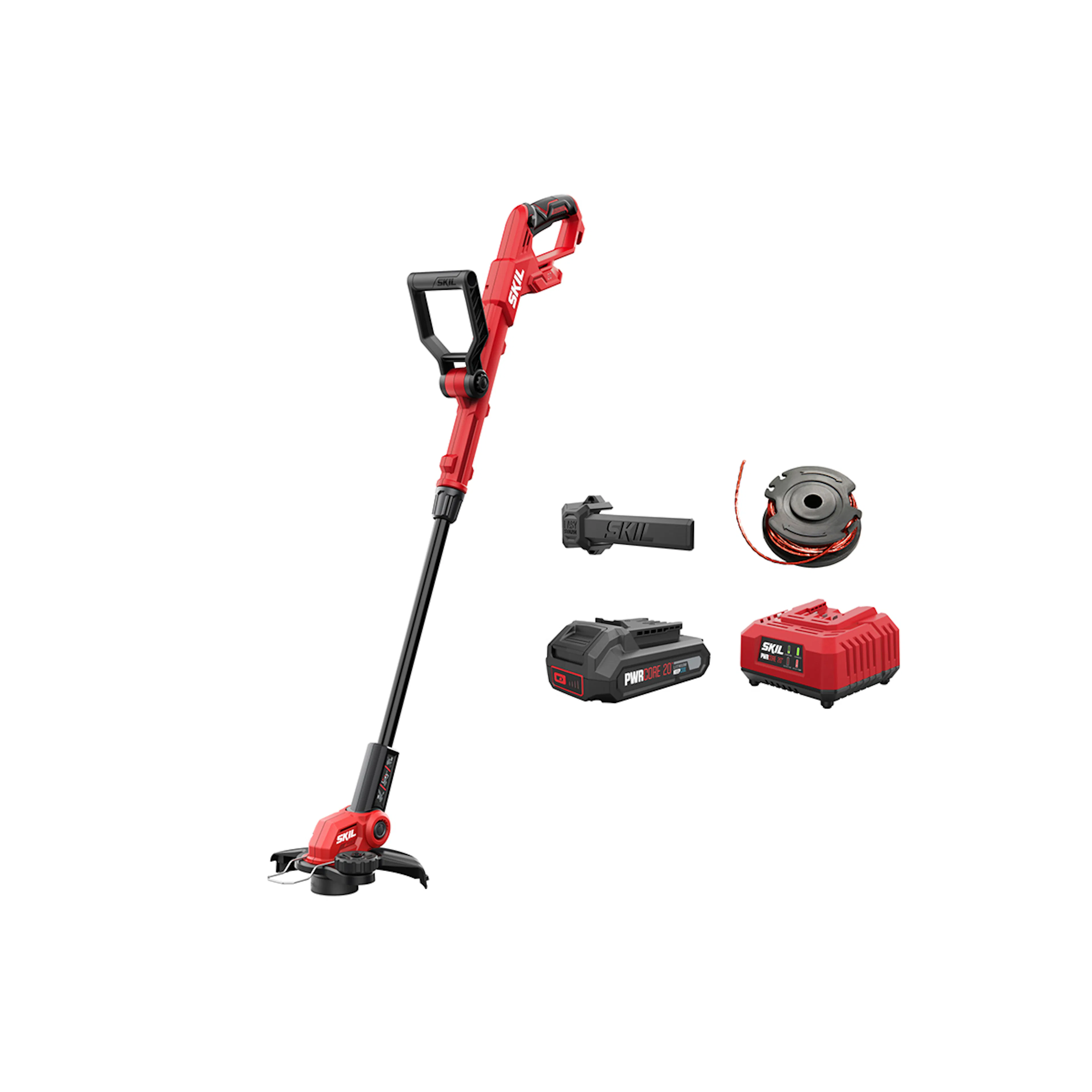 Grästrimmer SKIL 0231 AA Kolborstfri Batteridriven