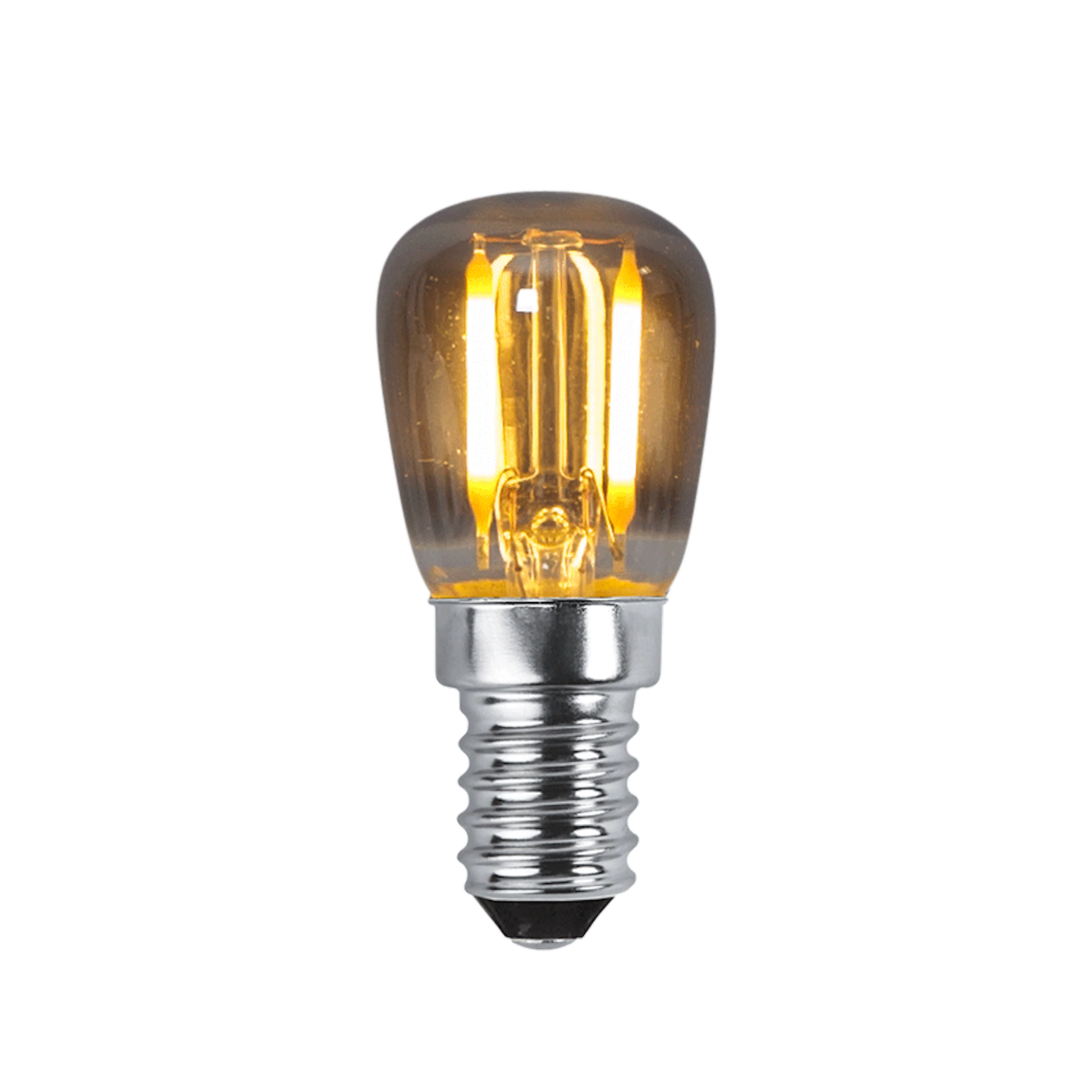 LED-Päronlampa Star Trading E14 Rökfärgad 30 Lumen