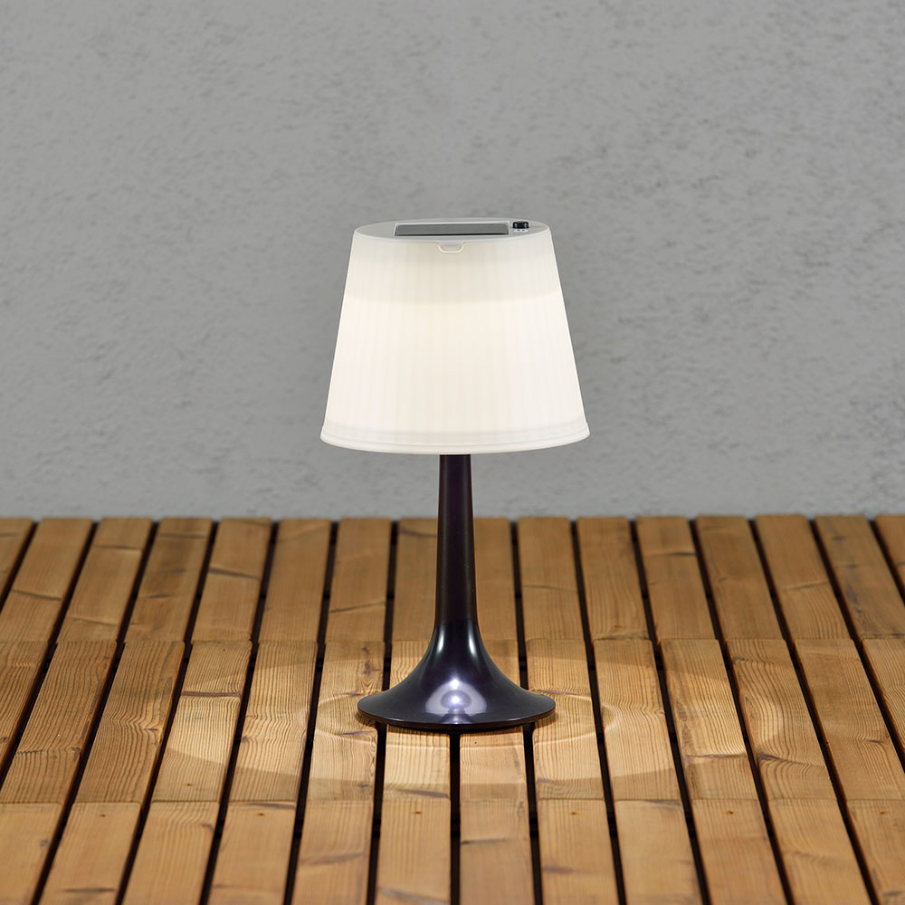 Bordslampa Gnosjö Konstsmide Assisi Solcell LED