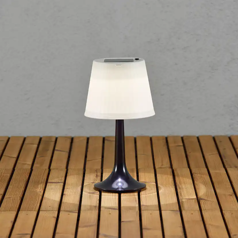 Bordslampa Gnosjö Konstsmide Assisi Solcell LED