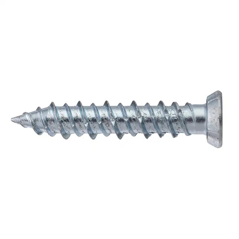 BETONGSKRUV FÖRSÄNKT 7,5x72 FZB Dimension: 7,5x72 mm, Antal st/frp: 1500
