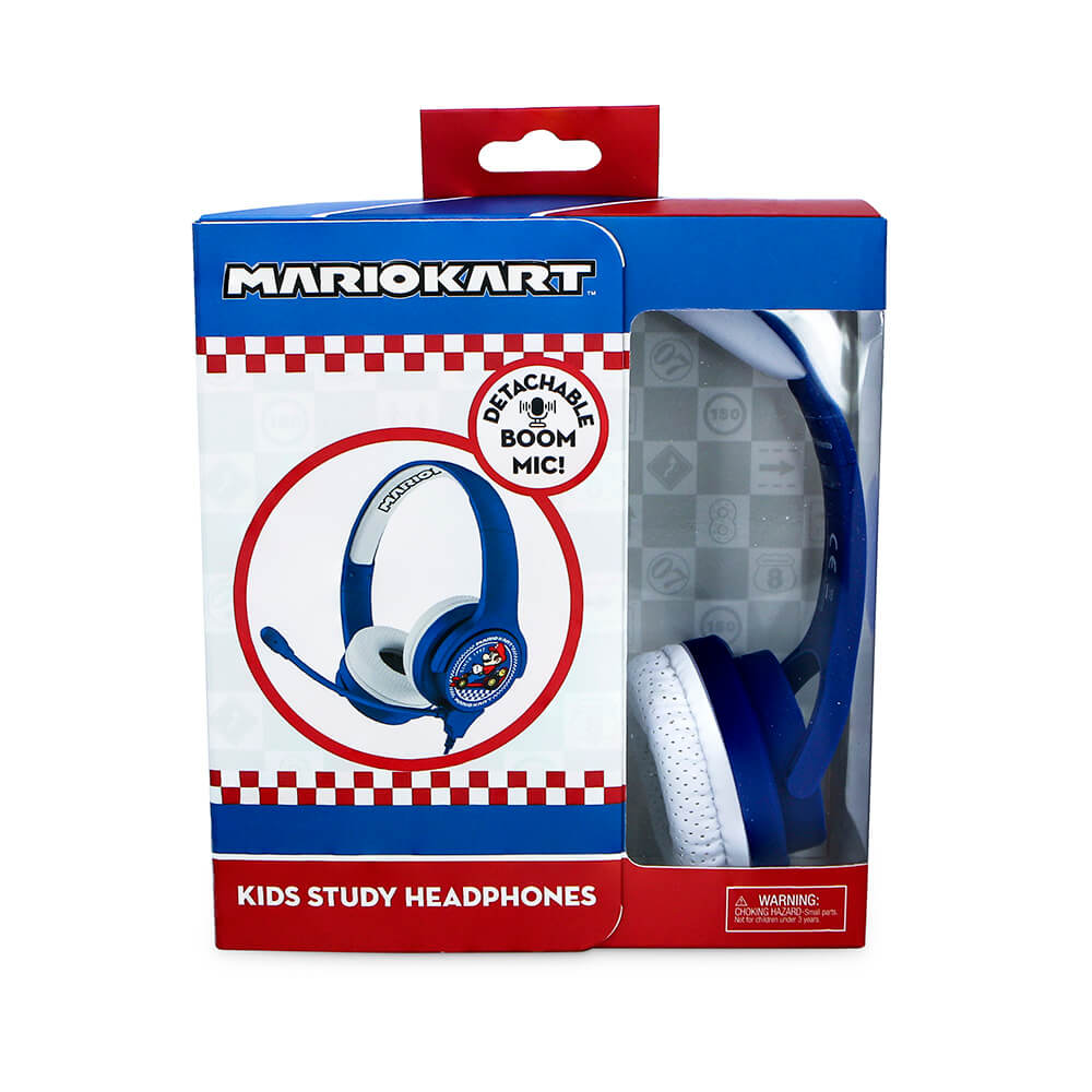 Hörlurar OTL Technologies Mariokart Interaktiv On-Ear 85/94dB Boom Mic