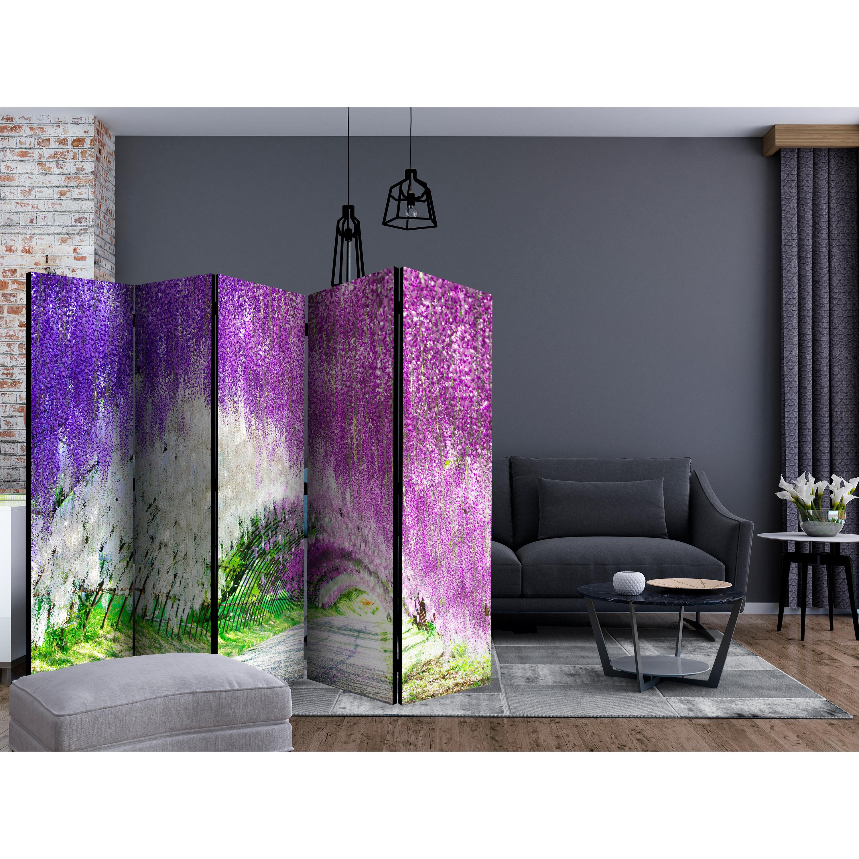 Rumsavdelare Skärmvägg Arkiio Enchanted Garden II 225x172 cm