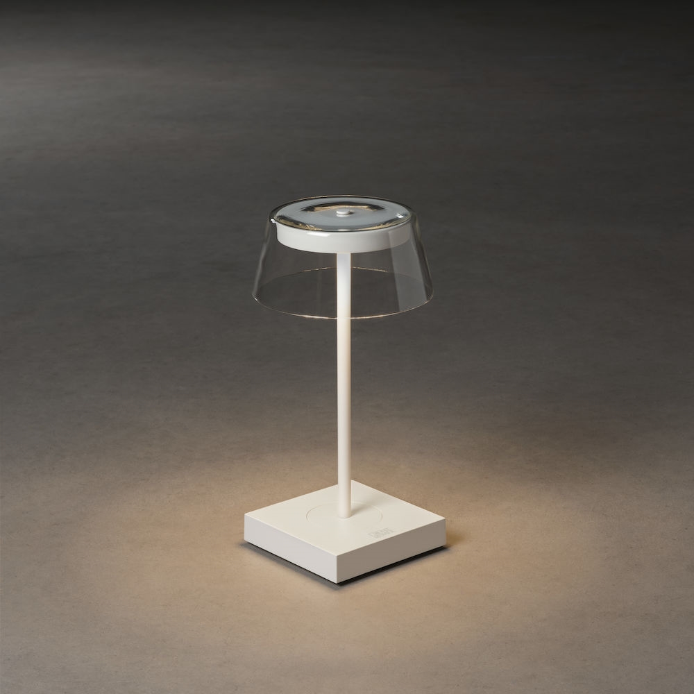 Scilla bordslampa vit USB Vit