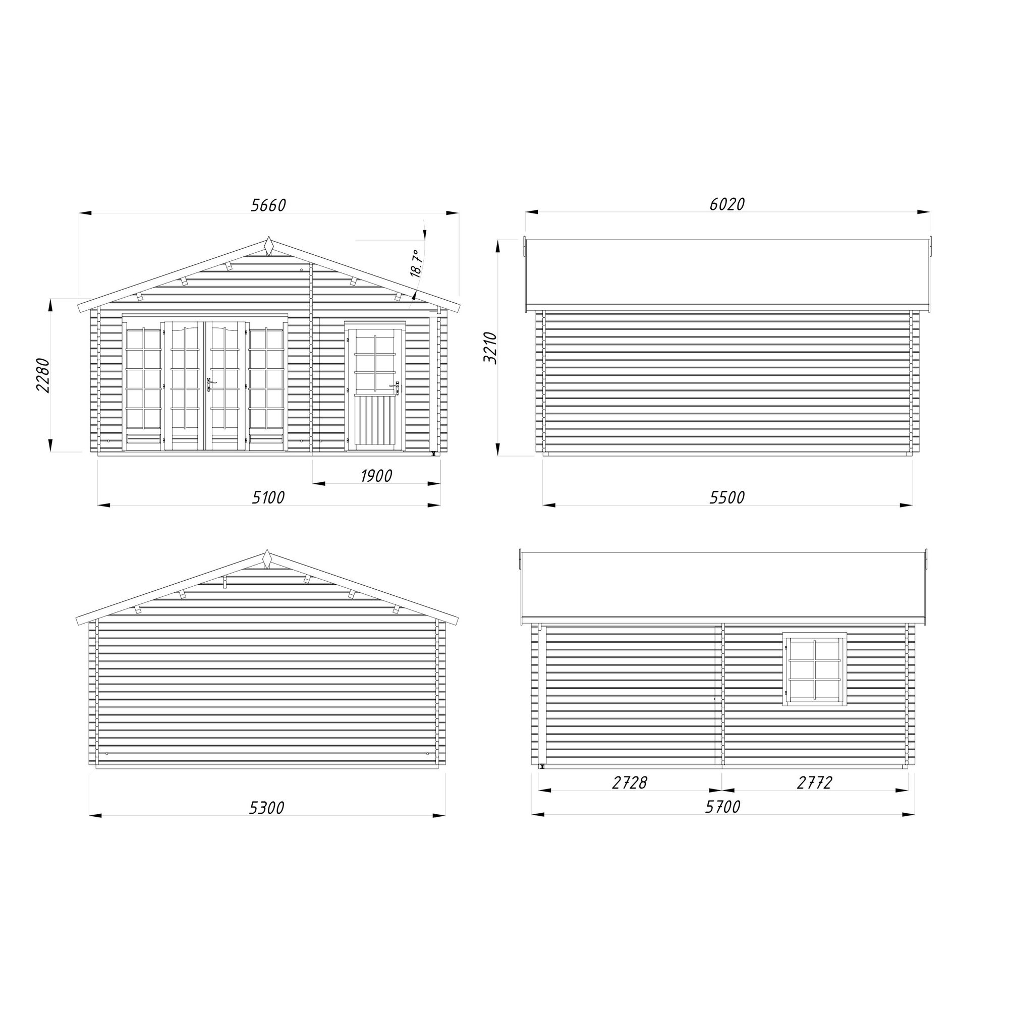 Irene 28,1 m2 (inv. 21,9+5,2 m2) Obehandlad