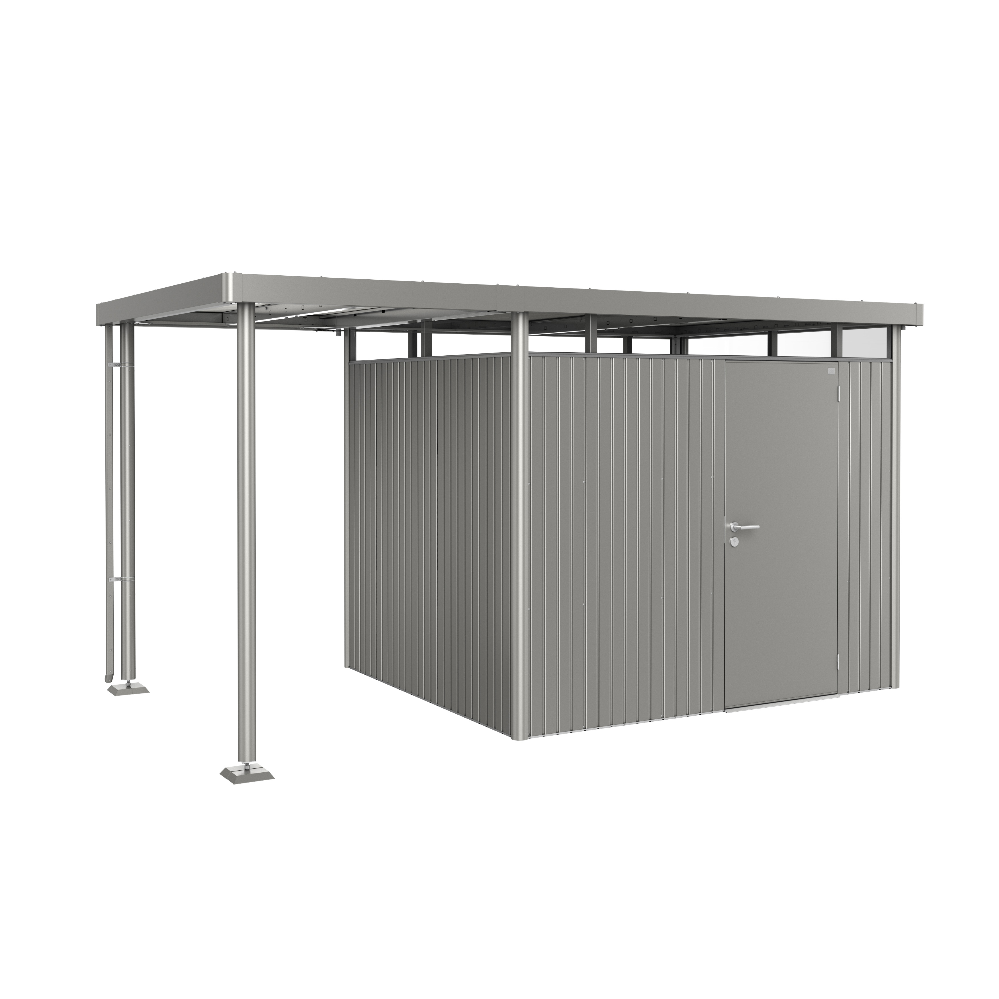 Sidotak HighLine H3 Storlek S metallic kvarts-grå Kvartsgrå
