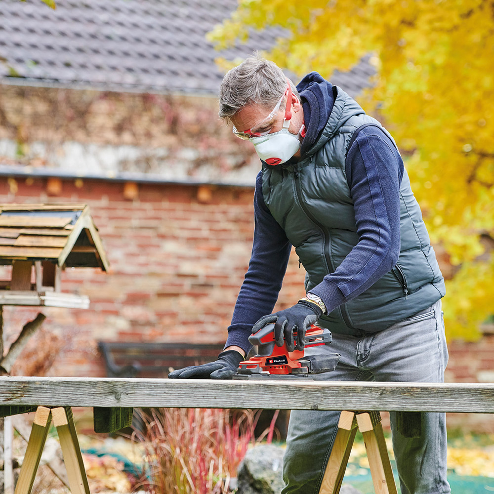 Slipmaskin Einhell TC-OS 18/187 Li 18V Utan Batteri & Laddare