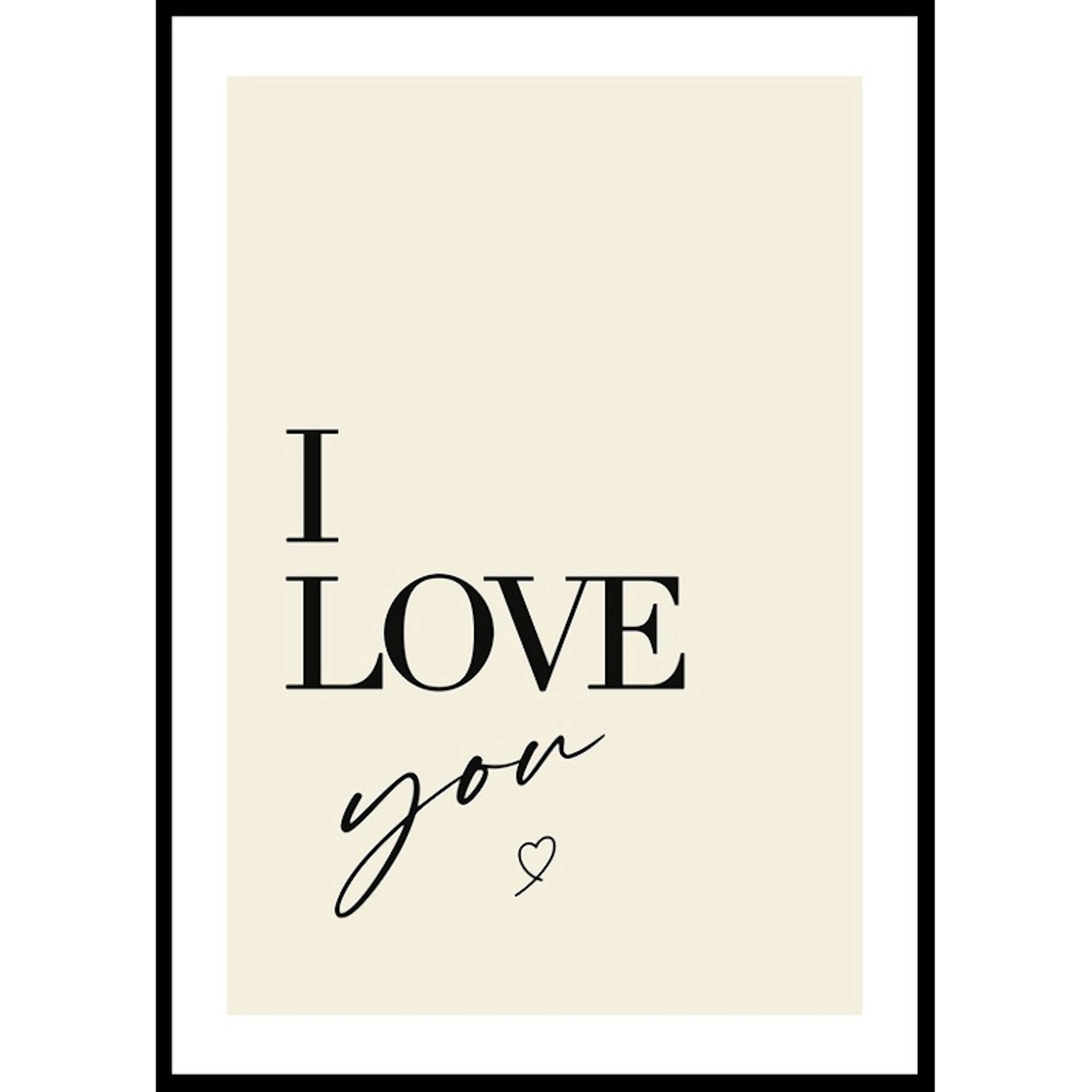 Poster Gallerix I Love You