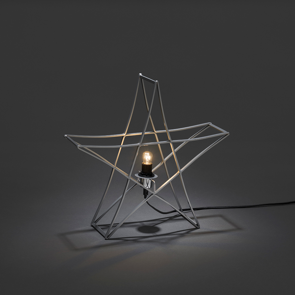 Adventsstjärna Gnosjö Konstsmide Stående 40 cm Metall