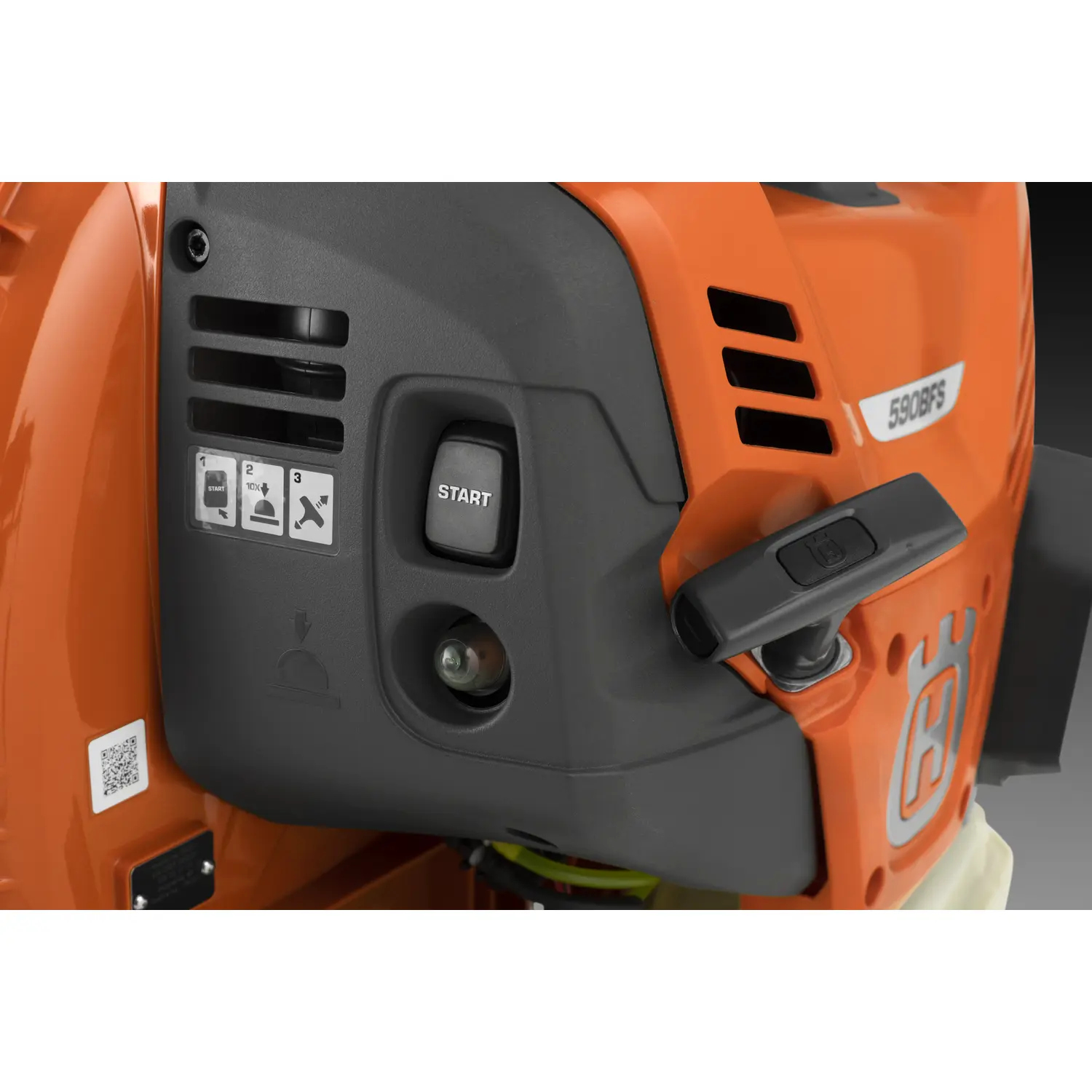 Lövblås Husqvarna 590BTS Ryggburen