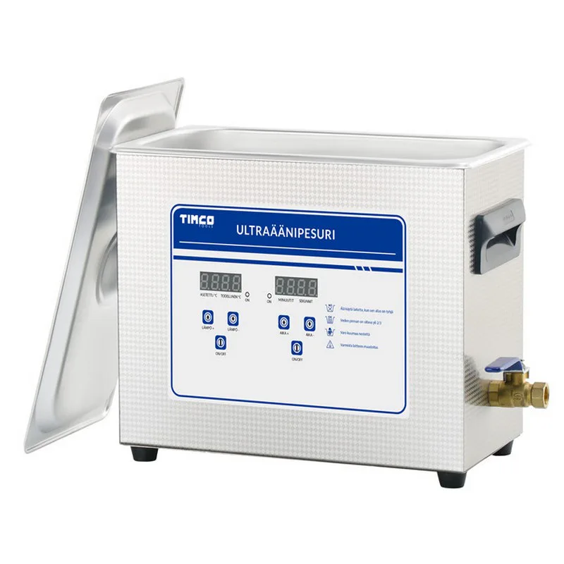 Ultraljudstvätt Timco 6,5 L INOX