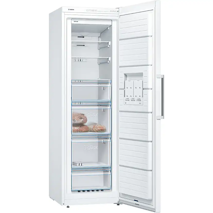 Fristående Frys Bosch GSN36CWEP Serie 4 Vit