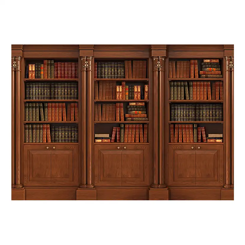 Fototapet Arkiio Självhäftande Elegant Library