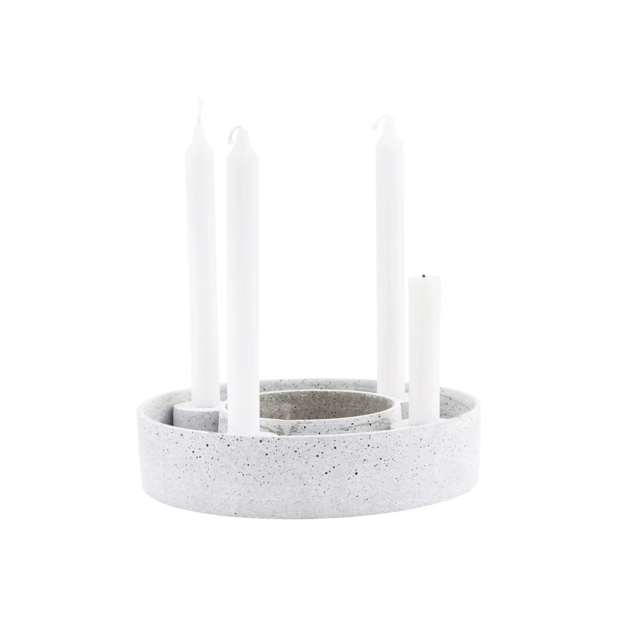 The Ring ljusstake Grå