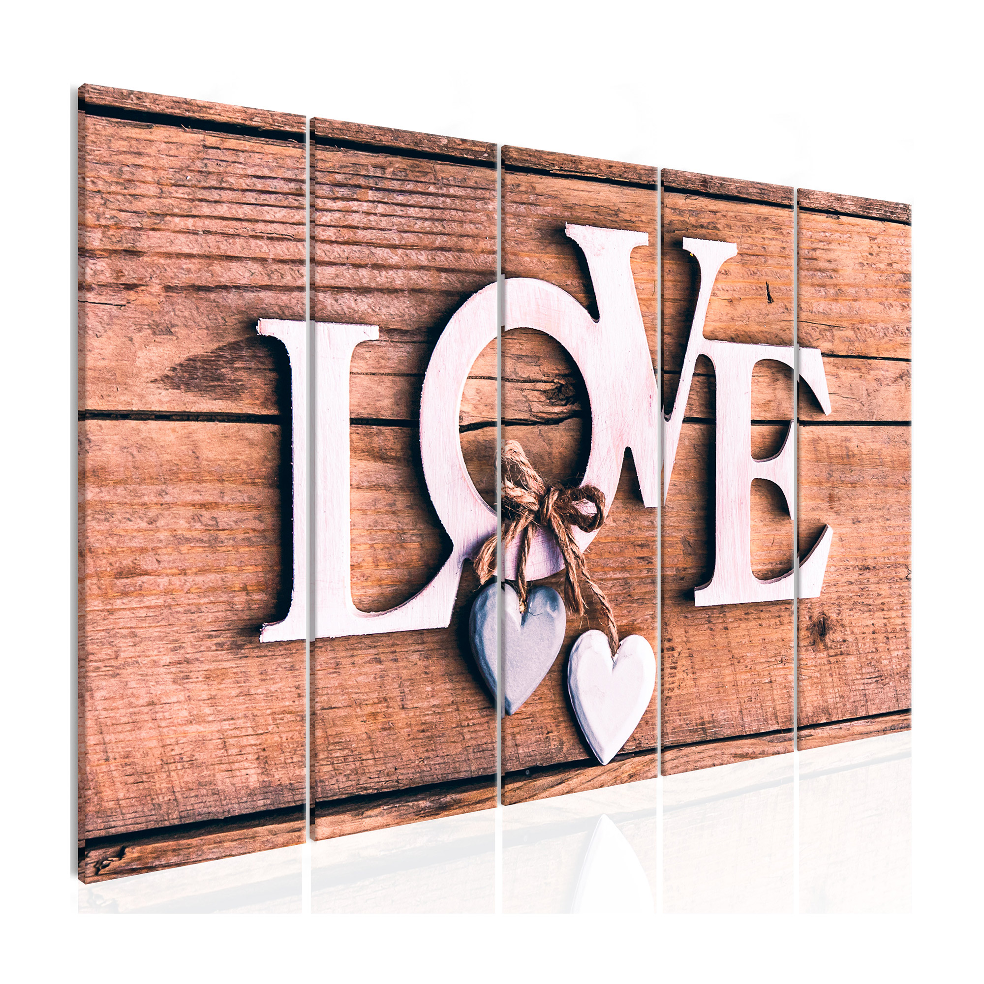 Tavla Arkiio Wooden Letters Narrow 5 delar