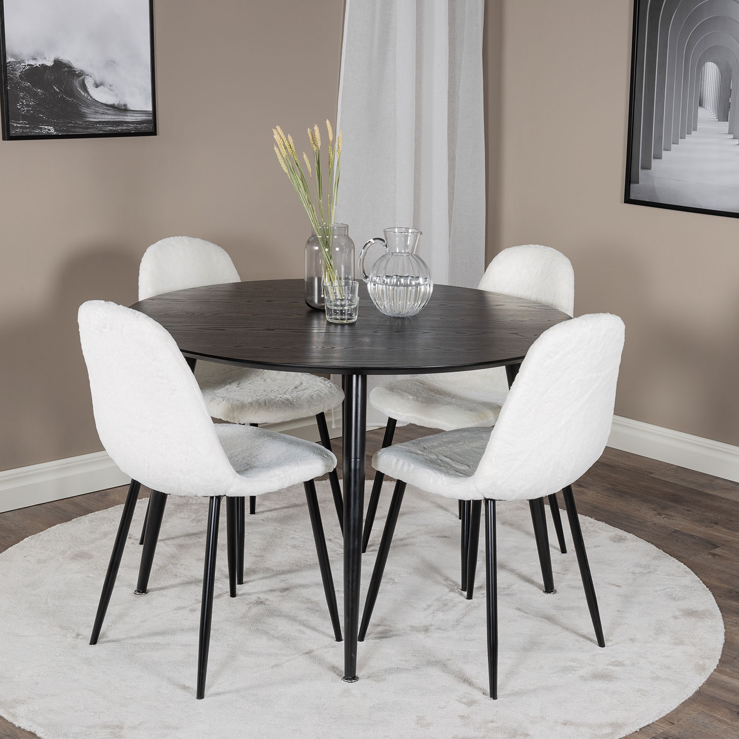 Matgrupp Venture Home Dipp med 4 Polar stolar