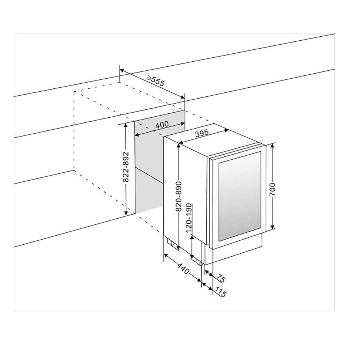 Ölkyl mQuvée BeerServer 40 cm BS40-700