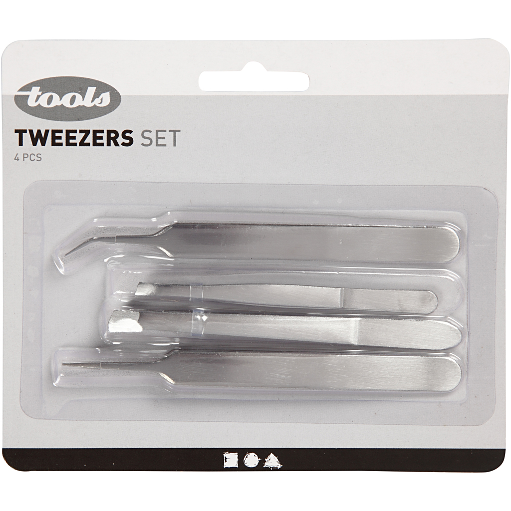 Pincett Creativ Company Sortiment 4 St/1 Förp