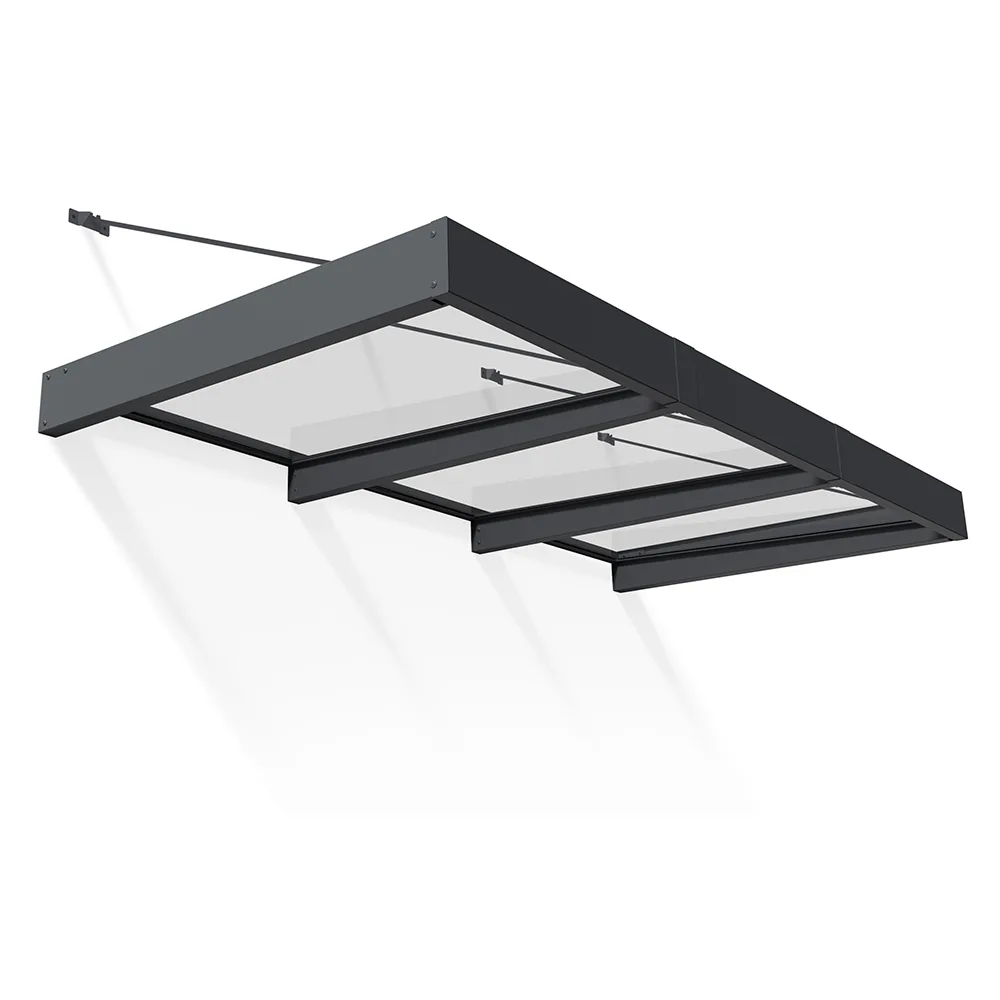 CANOPY SOPHIA XL 3000 GREY CLEAR 1,4 x 3 m