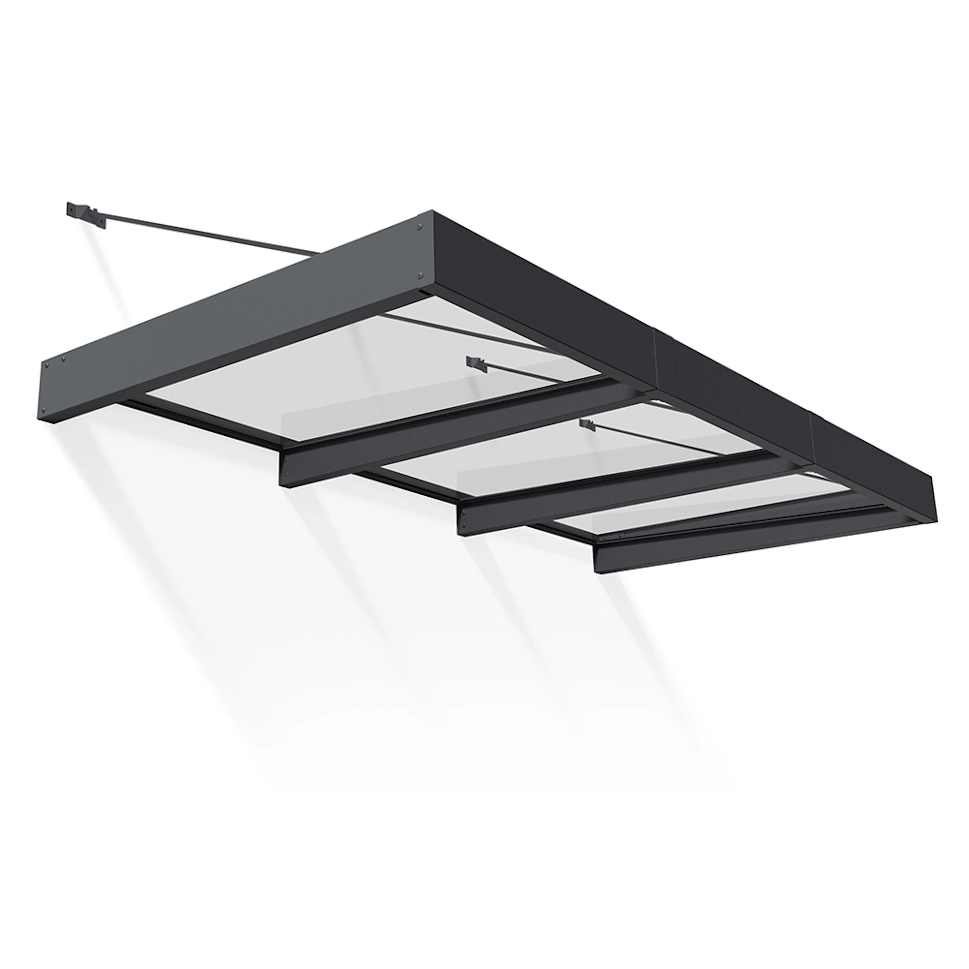 CANOPY SOPHIA XL 3000 GREY CLEAR 1,4 x 3 m