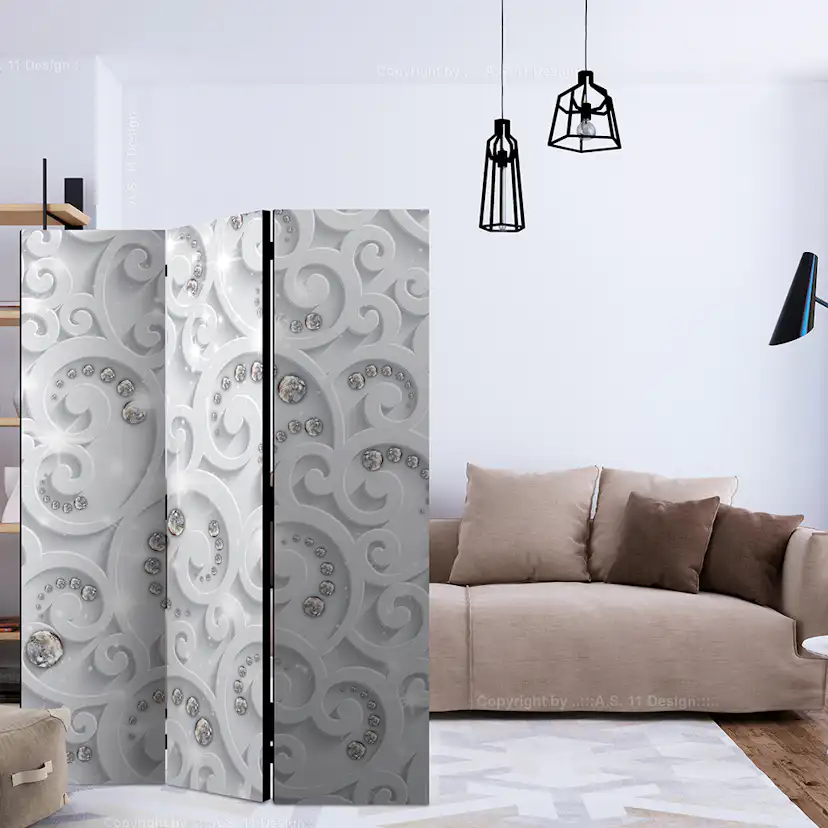 Rumsavdelare Skärmvägg Arkiio Abstract Glamor 135x172 cm