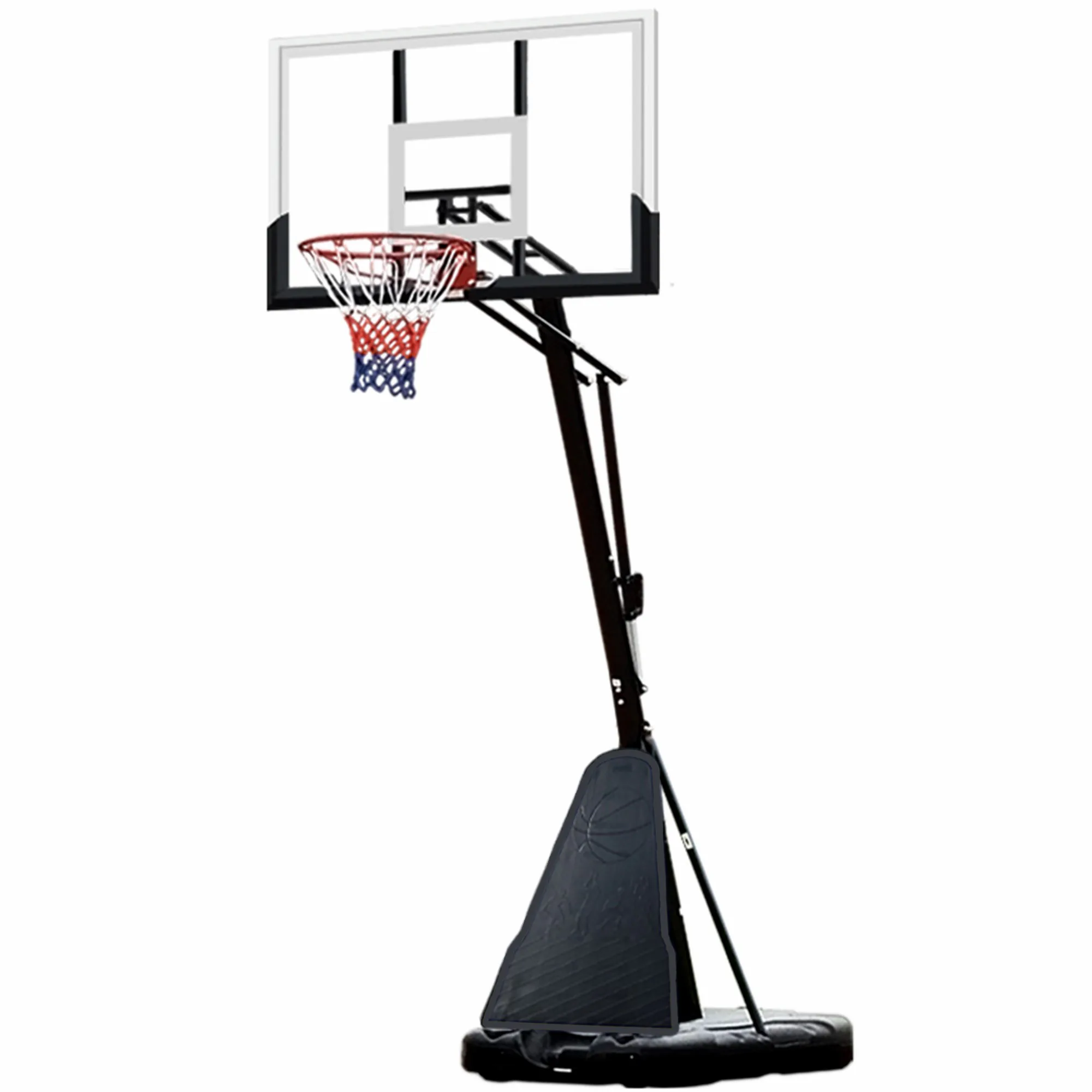 Basketställning Trekkrunner Buzzer med Hjul & Justerbar Basketkorg 2,30-3,05m