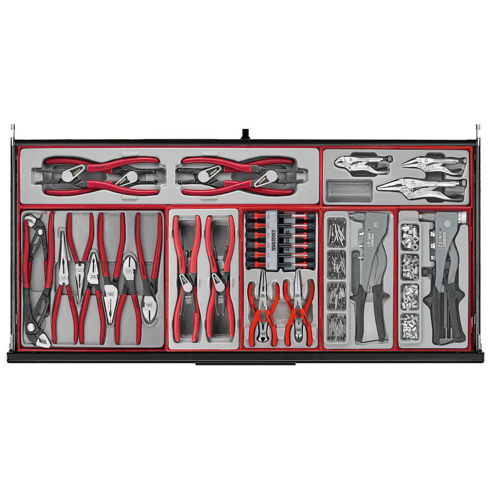 Verktygsset Teng Tools 1008 -Delar Svart