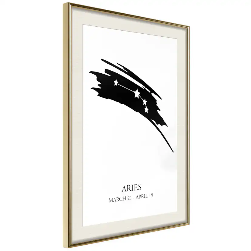 Poster Artgeist Affisch Zodiac Signs Aries