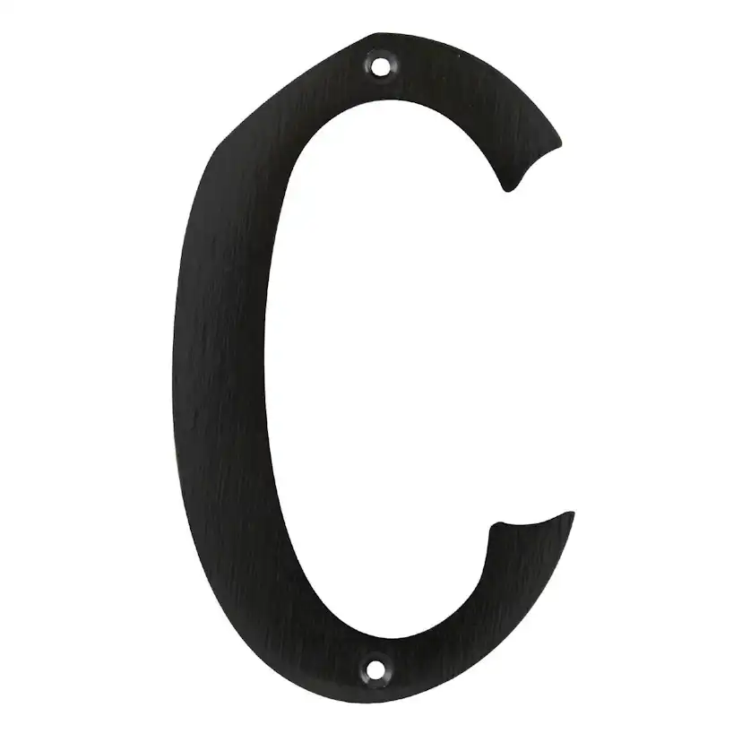 HUSBOKSTAV C MÖRKOXID 150 MM Mörk oxid, C