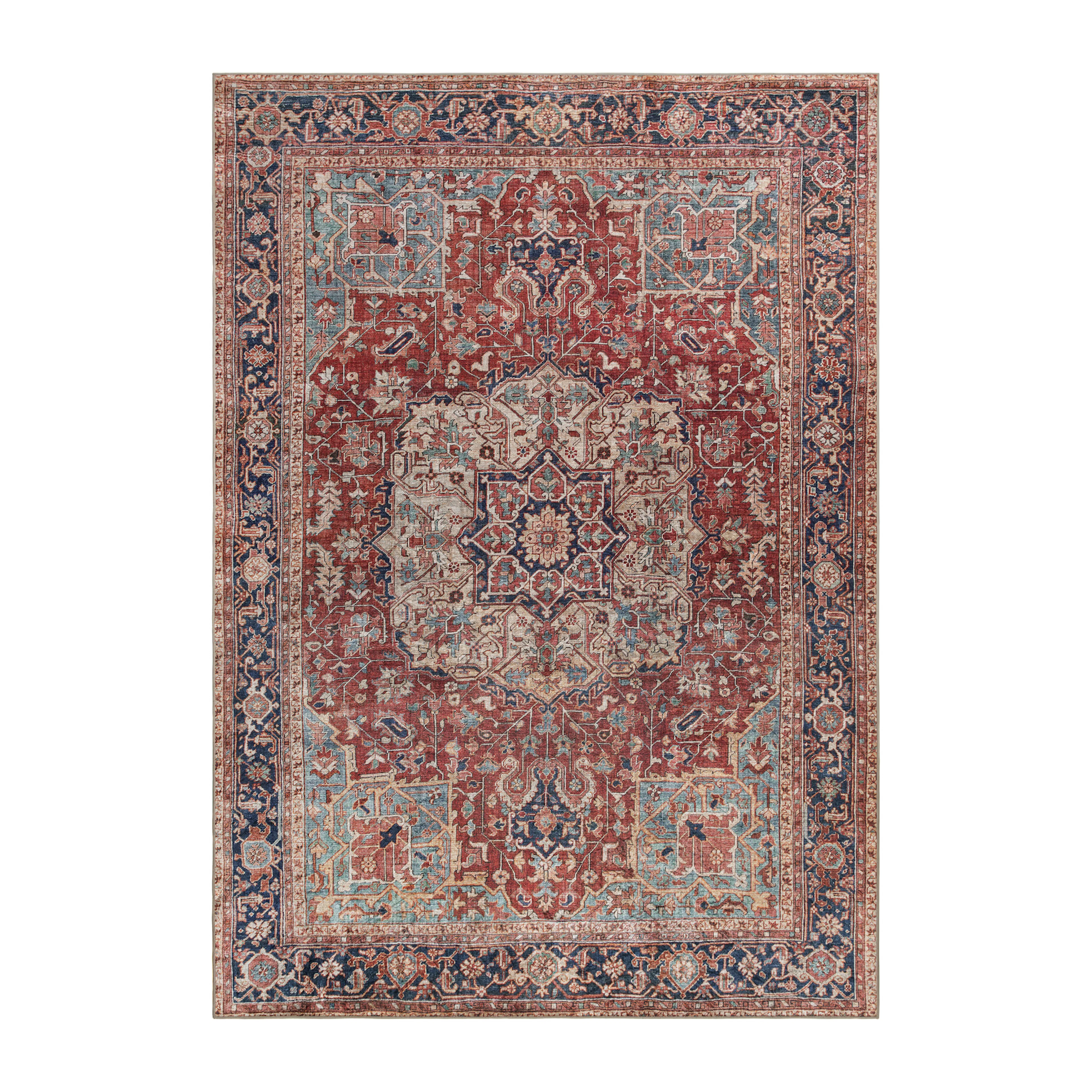 Wiltonmatta KM Carpets Amber Medallion Klassisk Lyster