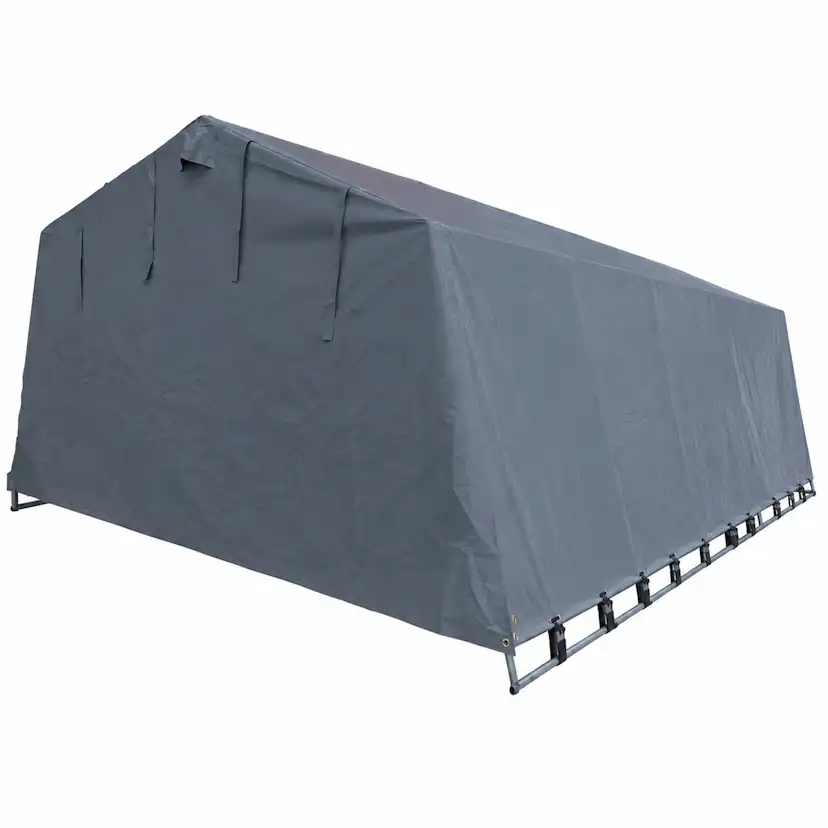 Garagetält Timco G500 2,7 x 5,1 m Grå