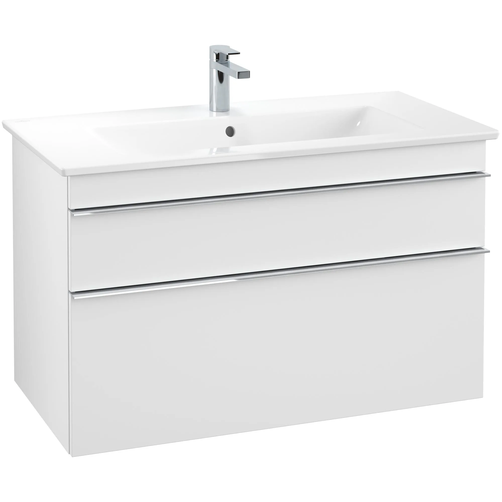 Tvättställsskåp Villeroy & Boch Venticello med 2 Lådor för Centrerat Skåpstvättställ