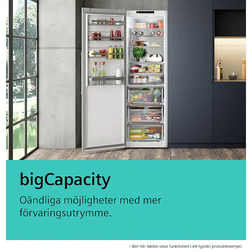 Fristående Kylskåp Siemens KS36NVXCG iQ300 BlackSteel