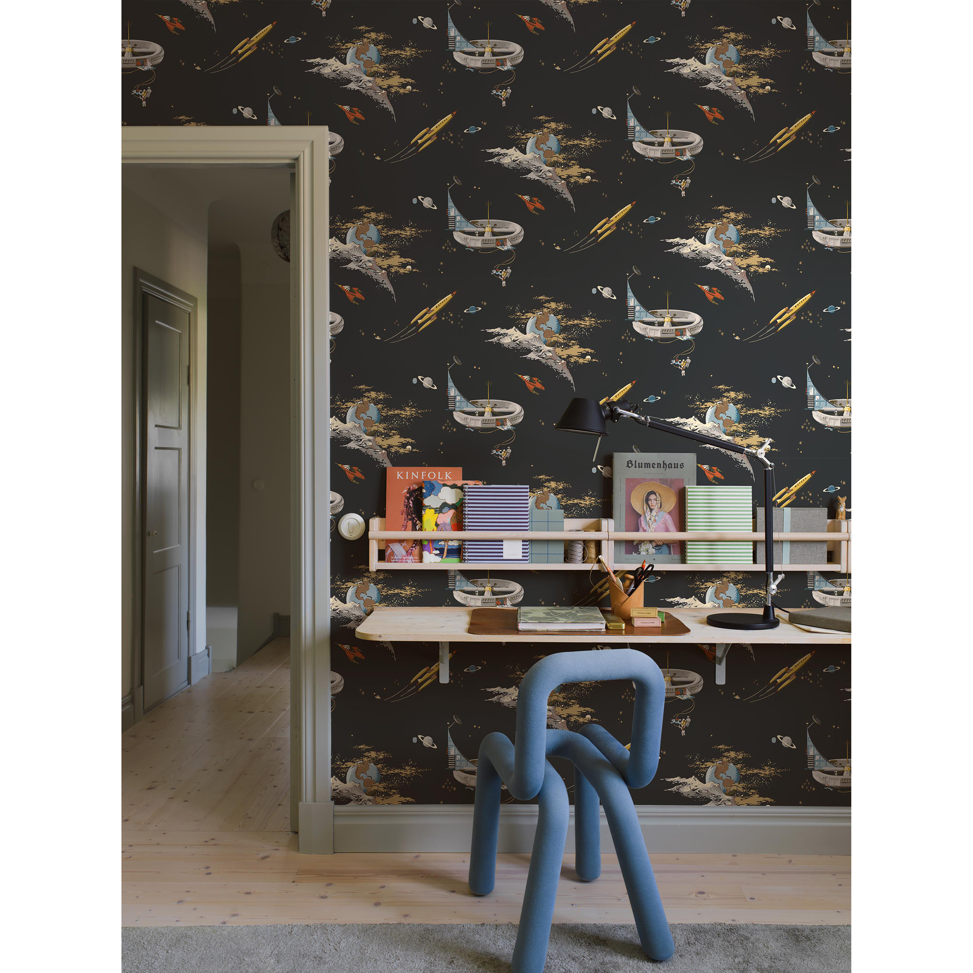 Tapet Boråstapeter Fairyland Space Adventure 8155