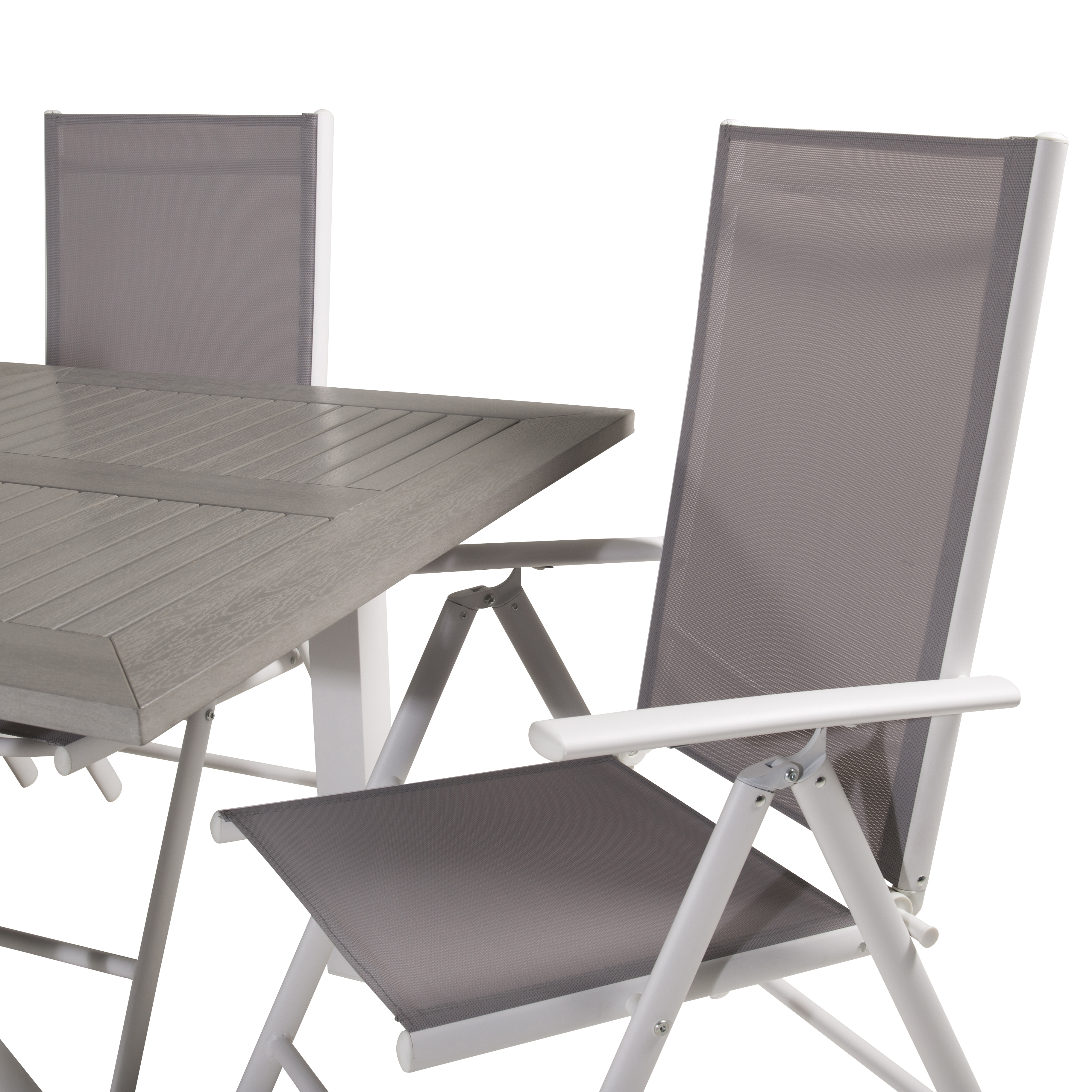 Matgrupp Venture Home Aleyna 160/240 med 6 Bront Matstolar