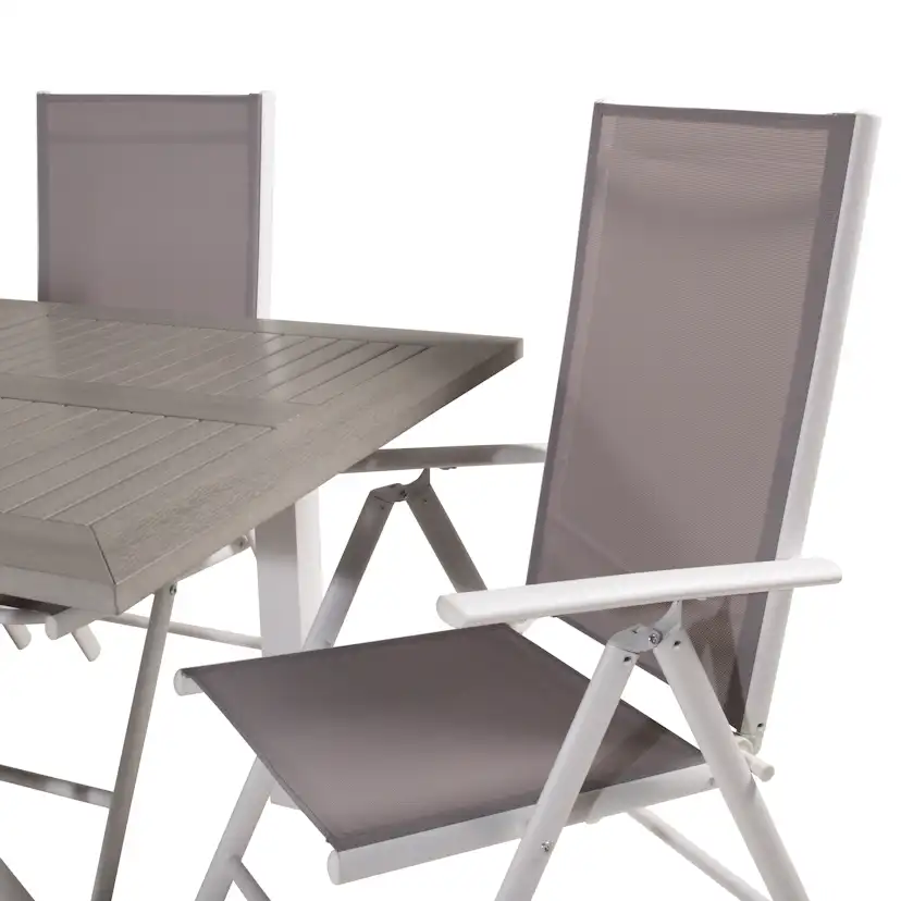 Matgrupp Venture Home Aleyna 160/240 med 6 Bront Matstolar